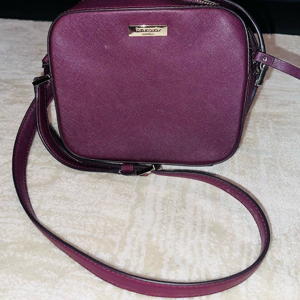 Kate Spade Plum Crossbody Purse - Picture 9 of 12